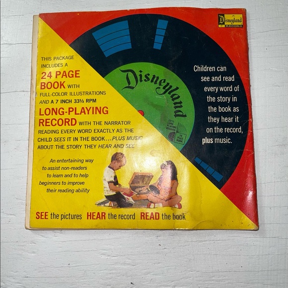 Walt Disney Presents Winnie The Pooh And The Blustery Day Record And Book Read - Picture 11 of 12